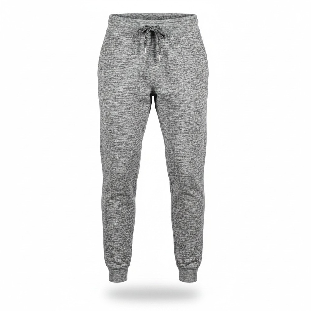 Athletex‎ Performance Womens Gray Space Dye Joggers Drawstring Sweatpants Large